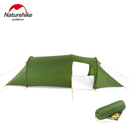 Scanners Naturehike Camping Tent Ultralight Ventilative 23 Person Inner Tent Waterproof Bilateral Open Shelter 210t / 20d Outdoor Tent