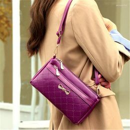 Shoulder Bags Ladies Messenger Large Capacity Underarm Simple Generous Mobile Phone Handbags For Women 2024