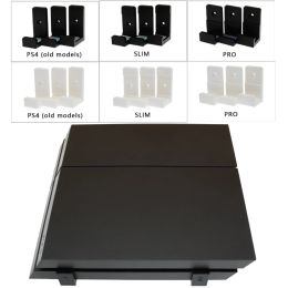 Racks Hot Sale 3D Print Wall Mount Console Stand Host Rack Controller Holder Game Storage Bracket For Sony PlayStation4 PS4 Slim Pro