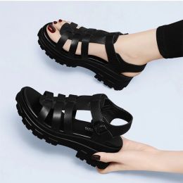 Sandals Women Sport Sandals Wedge Hollow Out Sexy OpenToed Ladies Sandals Outdoor Cool Platform Shoes Women Beach Sandalias De Mujer