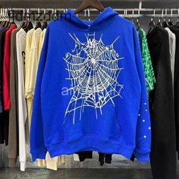 Mens Designer Spder Hoodie Pink Fog Hoody Tracksuit Sweater Sweatshirt Young Thug 555555 Angel Hoodies High Quality Y2k Pullovers Cotton Clothing 89kj