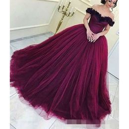 Off Elegant Bury Dresses Quinceanera The Shoulder With Handmade Flowers Satin Tulle Custom Made Sweet 16 Birthday Party Ball Gown
