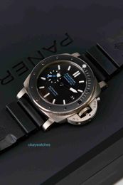 Fashion luxury Penarrei watch designer Box certificate stealth series titanium metal automatic mechanical mens PAM01389