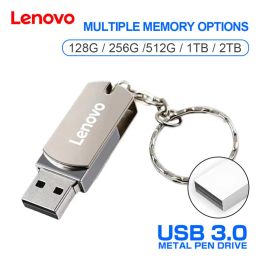 Adapter Lenovo Thumb Usb Flash Drives 128GB 1TB Portable Pen Drive 128 256GB Stable Transmission Usb Memory Stick Data Backup Storage