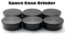 Space Case Grinders 5563mm Herb Smoking Grinder 24 Pieces Tobacco With Triangle Scraper Aluminium Alloy Material Herbal Spice Cr2038515