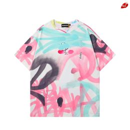 and s Mens T-shirts Men's Tie Dye T-shirt with Brand Print 68622 CDN9 QAJB