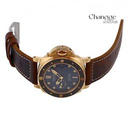 2024 Unisex Luxury Watch Classic Wristwatch Submersible Series Bronze Automatic Mechanical Watch Men's Watch Pam00968 Watch Brown Bronze Pam00968 0jfz