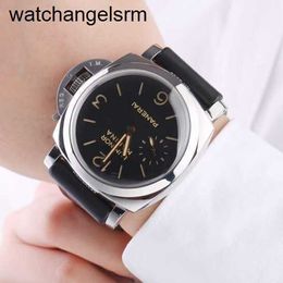 Ladies' Wrist Watch Panerai Mens LUMINOR Series 47mm Diameter Manual Mechanical Leisure Business Watch Famous PAM00422 Precision Steel 47mm Watch