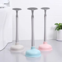 Plungers Pipeline Dredge Suction Cup with Long Handle Toilet Plungers Press Cleaning Sink Drain Pipe Tools Household Cleaning Accessory