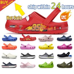 classic designer sandals summer beach slide adult kids black pink men women slippers Nursing indoor outdoor shoes pool high quality rainy day Fashion red cool