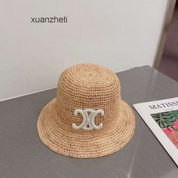 C hat Sun hat Designer Hats Arc grass empty hat travel beach Sunscreen sun hat Fishermans straw hat Celi hat 7K8A