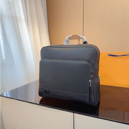 10A Fashion 24SS Backpack Luxury Cowhide Designer Cross Business Bag Men's Large Men's Travel Bag Pattern Commuter 40CM Outdo Qhff