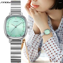 Wristwatches SINOBI Fashion Design Women's Watches Elegant Style Woman's Quartz Top Luxury Female Gifts Clock Reloj Para Mujer