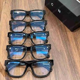 Sunglasses Mens designer sunglasses women reading glasses 1 1 acetate frame CH3455 clear lens Anti blue light eyeglasses with case designer sunglasses for women