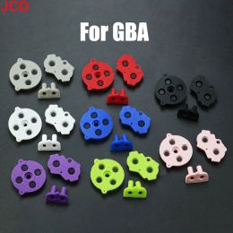 Speakers JCD 1Set Colorful Rubber Conductive Buttons AB Dpad For Game Boy GBA Game Console Silicone Conductive Start Select Keypad