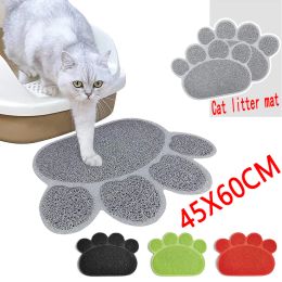 Houses Pet Cat Litter Mat Toilet Cat Mat Waterproof Pet Litter Box Mat Nonslip Sand Cat Washable Mat Clean Pad Pet Clean Supplies