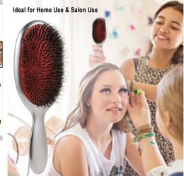 Women Hair Scalp Massage Comb Nylon Anti-static Hairbrush Wet dry Curly Detangle Hair Brush for Salon Hairdressing portable comb Styling Tools