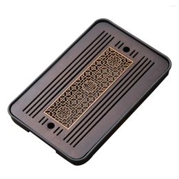 Tea Trays Drainage Set Long Lasting Durability Quick Removable For Cleaning Dual Use Safe Brewing