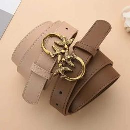 ing Genuine Cow Leather Women Belt 2024 New Fashion Designer Waistband for Women Casual Pants Waist Band High Quality Luxury Brand J240506