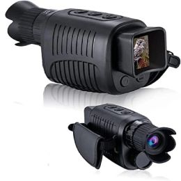 Optics Digital Monocular Night Vision for 100% Darkness 1080p Hd Video Long Range Night Vision for Hunt Camp Travel Surveillance 512gb