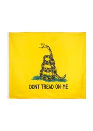 8 designs 3x5fts 90x150cm dont tread on me snake gadsden Flag us american Tea Party direct factory3052888