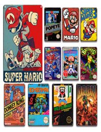 2021 Funny Warning Gamer Only Metal Plate Signs Vintage Game Room Decor Tin Poster Sign Fashion Living Room Home Decorative Plaque5889368