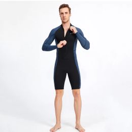 Suits Neoprene Diving Surfing Clothes with Zipper Mens Diving Surfing Suit Elastic Antiscratch Cold Proof Durable Outdoor Accessories