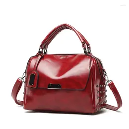 Evening Bags Ladies Luxury Designer Handbags Large Capacity Shoulder Tote Simple Top-handle Hand Bag Pu Leather For Women