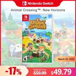 Deals Animal Crossing New Horizons Nintendo Switch Game Deals 100% Original Physical Game Card Simulation Genre for Switch OLED Lite