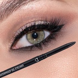 Eyeliner Matte Eyeliner Gel Pencil White Black Brown Waterproof Lasting Nonsmudged Sweatproof Lying Silkworm Eyeliner Pen Eyes Makeup