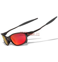 Top X Metal Juliet xx 2 Sunglasses Driving Sports Riding Polarized UV400 High Quality Sun Glasses Men Women Mirror Ruby Red Blue New1746158