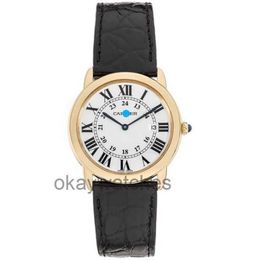 Crater Automatic Mechanical Unisex Watches Mediaeval New Ronde36mm Quartz Neutral 18k Watch W6700455 with Original Box