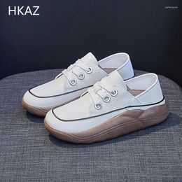 Casual Shoes Platform Sports Woman Comfortable Outdoor Round Tip Trendy All-match Women's Slip-on Spring Summer Main Push