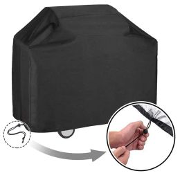 Grills Garden Waterproof BBQ Cover Furniture AntiDust Cover Table Chair Protection Cover Outdoor Anti Rain Charcoal Grill Cover 8 Size