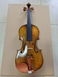 Master 4/4 Violin Stradi Model flamed maple back spruce top hand made No 1