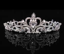 10 pcs a lot Brand New Bridal Wedding Crystal Rhinestone Hair Headband Princess Crown Comb Tiara Prom Pageant HJ2254640338