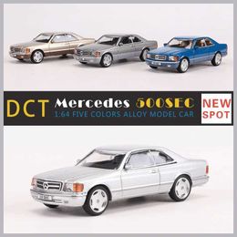 Diecast Model Cars DCT 1 64 Mercedes 500SEC simulation alloy car model toy gift seriesL2405