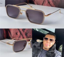 Fashion design man sunglasses square frames vintage popular style uv 400 protective outdoor eyewear with box 9221056078