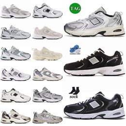 Designer 530 sneakers 530s running shoes for mens womens Silver Cream Eclipse Phantom Classic Black Grey White Leather Light Gold Metallic runners