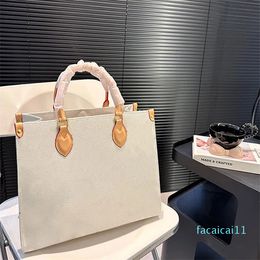 Tote Bag Designer Beach Handbag Classic Letter Print Lady Totes Leather Handbag Bags Designer Women Bag High Quality