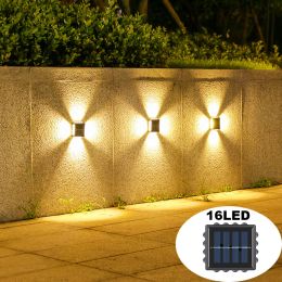 Decorations Solar LED Wall Light Up Down Light Decorative IP65 Waterproof Solar Lights for Outdoor Garden Lawn Balcony Patio Yard