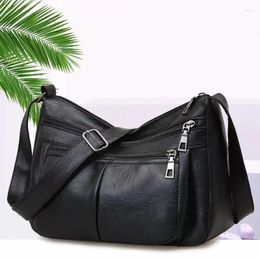 Shoulder Bags Fashion Special Price Women's Bag Leisure Pu Anti Splash Solid Soft Leather Simple One Messenger