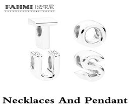 FAHMI New Product 925 Sterling Silver Silver Retro Fashion Design Woman Jewelry Natural Black Agate Classic Bear Pendant Necklace3625020
