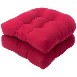 Pillow 2 Pcs U Shaped Outside Chair Cusionshions Along With Home U-shaped Patio S For Outdoor Furniture Seat