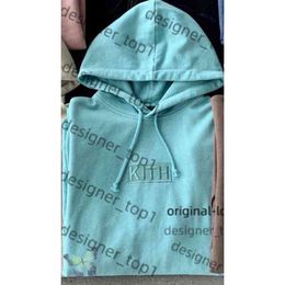 kith Hoodie Sweatshirts Autumn Winter Cotton Hoode kith Sweaters Loose-fit Lightweight breathable high-end fashion and luxury Embroidered Letters Hoodies 7948