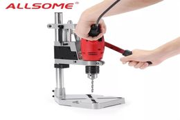 ALLSOME Electric Drill Bracket 400mm Drilling Holder Grinder Rack Stand Clamp Bench Press Stand Clamp Grinder for Woodworking 20129004404