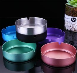 Nordic INS Style Ashtray 6 Colors Simple Modern Creative Metal Spray Paint Ashtray Home Living Room Office Ash Tray5249034