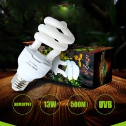 Lighting White Light Fluorescent Bulb 5.0 10.0 UVB 13W Reptile Light Bulb UV Glow Lamp Energy Saving Lamp Spiral Tube Bulb Home