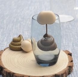 Silicone Butt Tea Infuser Loose Spoon Holds Tea Leaf Strainer Herbal Spice Philtre Diffuser Coffee Tools Party Gift9128460