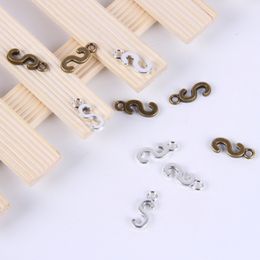 2015New fashion antique silver copper plated metal alloy hot selling A-Z Alphabet letter S charms floating 1000pcs lot #019x 299V